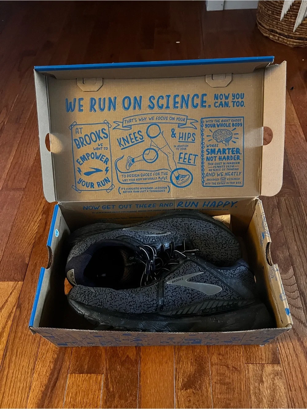 Brooks breathable knit